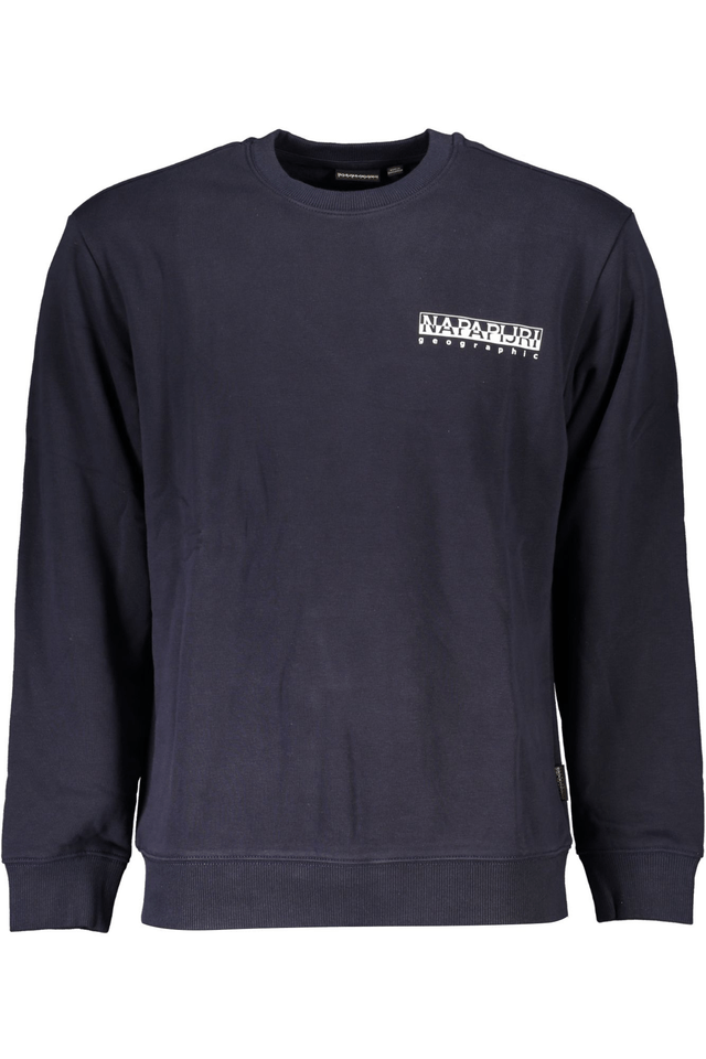 5711NAPAPIJRI FELPA SENZA ZIP UOMO BLU