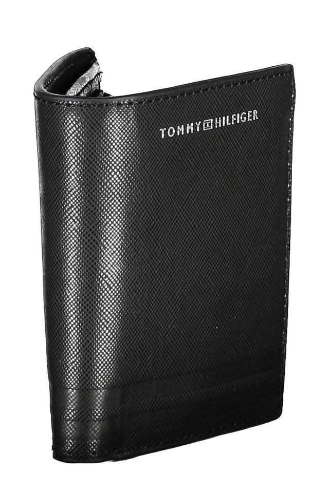 3719TOMMY HILFIGER PORTAFOGLIO UOMO NERO
