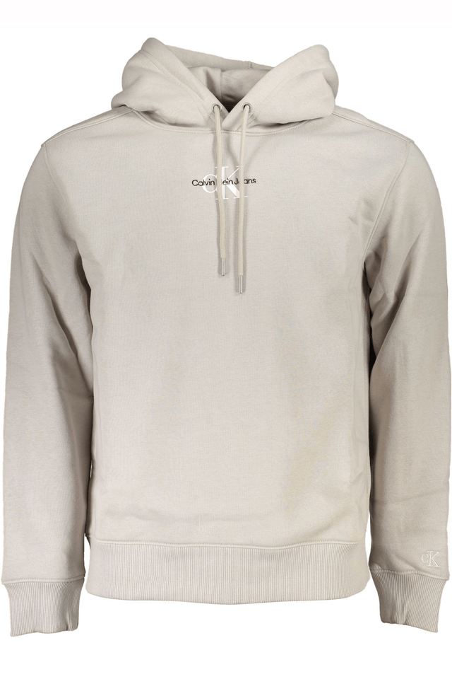 5497CALVIN KLEIN FELPA SENZA ZIP UOMO GRIGIO