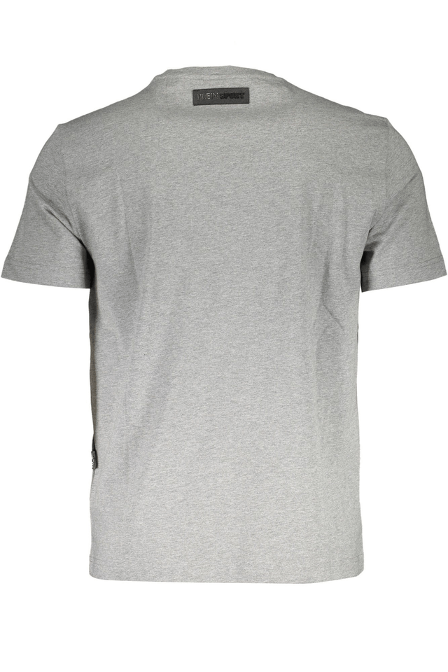 1327PLEIN SPORT T-SHIRT MANICHE CORTE UOMO GRIGIO