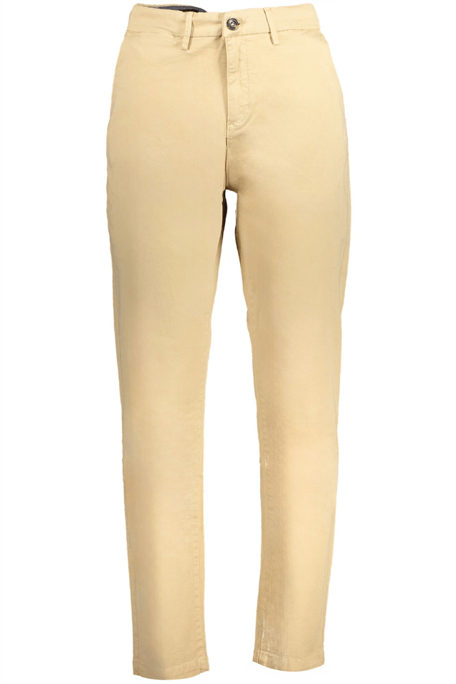 9671GIAN MARCO VENTURI PANTALONE UOMO BEIGE