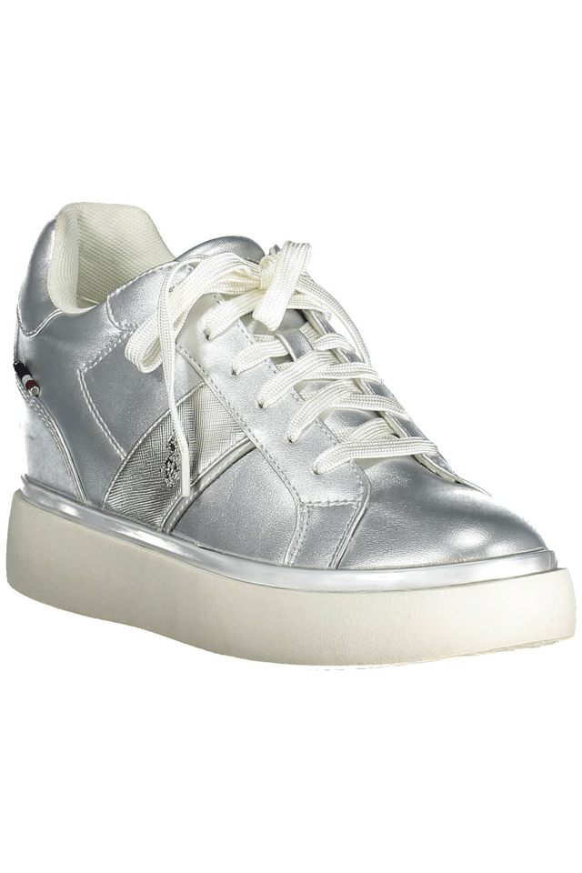 3698U.S. POLO   BEST PRICE CALZATURA SPORTIVA DONNA ARGENTO