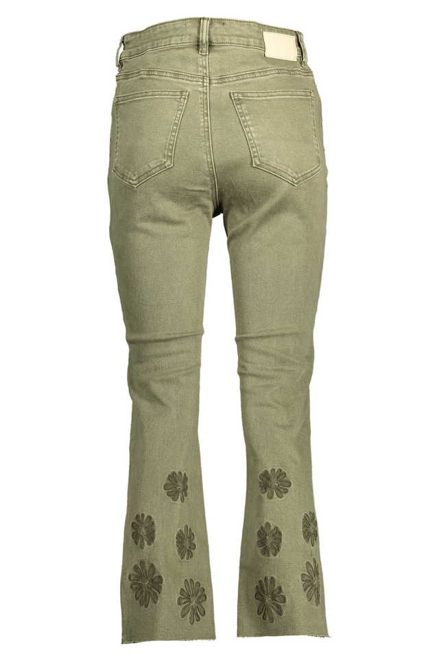 2085DESIGUAL JEANS DENIM DONNA VERDE
