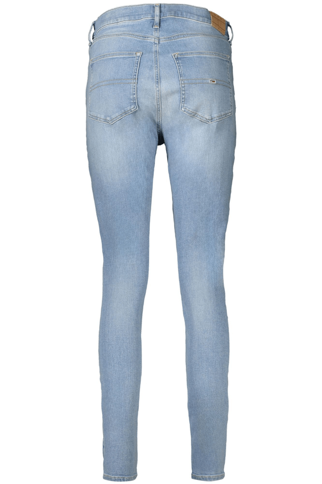 10176TOMMY HILFIGER JEANS DENIM DONNA AZZURRO