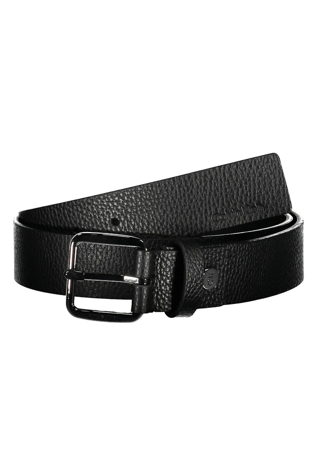 2843CALVIN KLEIN CINTURA IN PELLE UOMO NERO