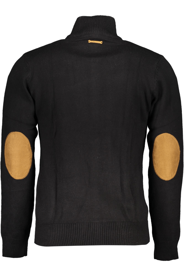 6186GIAN MARCO VENTURI CARDIGAN UOMO NERO