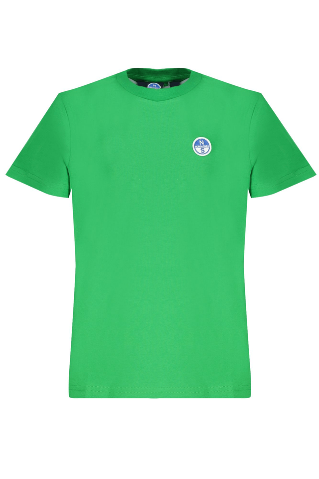8407NORTH SAILS T-SHIRT MANICHE CORTE BAMBINO VERDE