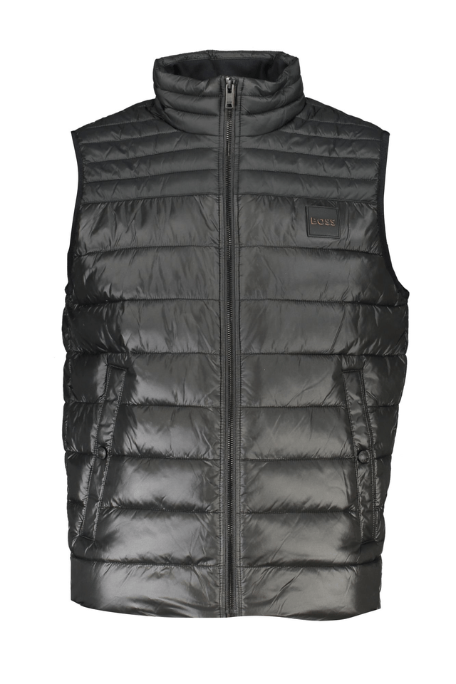 7591HUGO BOSS SMANICATO UOMO NERO