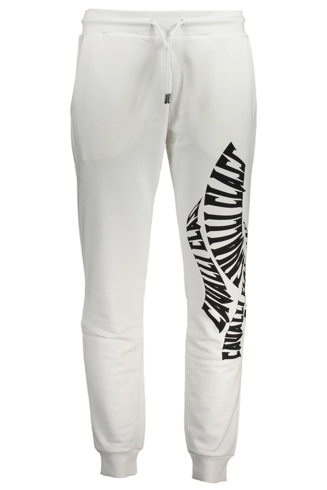 4137CAVALLI CLASS PANTALONE UOMO BIANCO