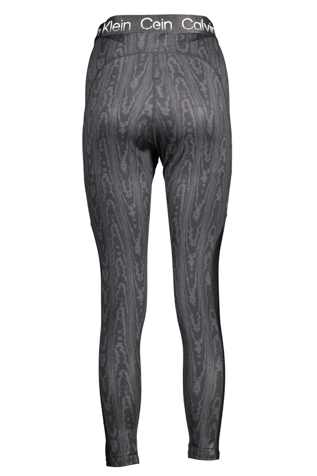 1621CALVIN KLEIN LEGGINS DONNA NERO