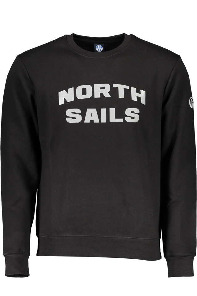 2414NORTH SAILS FELPA SENZA ZIP UOMO NERO