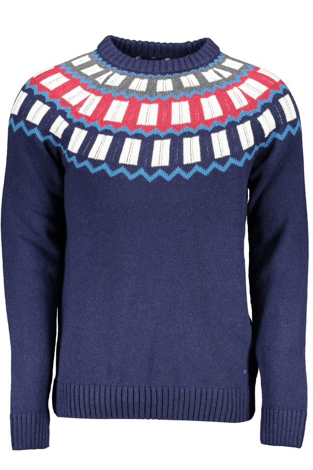 5298GANT MAGLIONE UOMO BLU