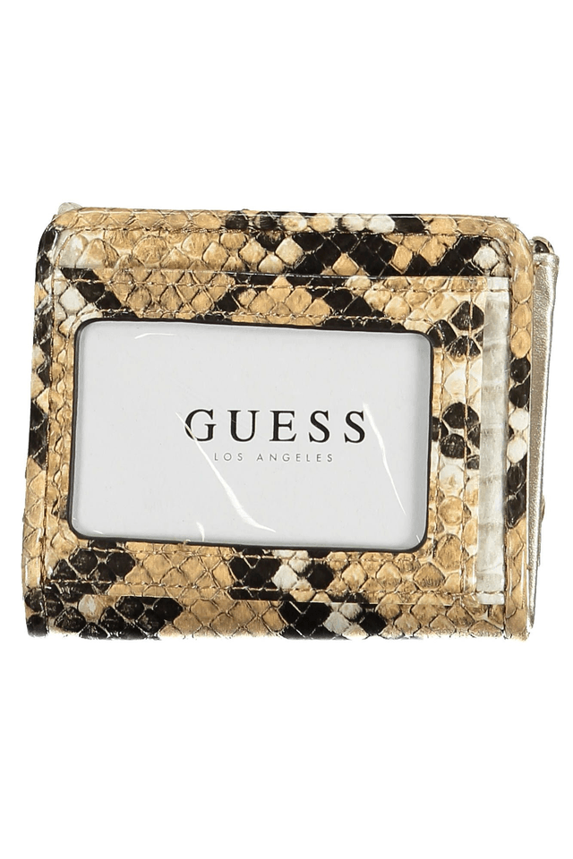 2056GUESS JEANS PORTAFOGLIO DONNA BEIGE