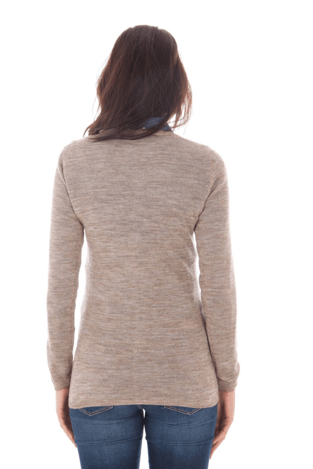 755FRED PERRY CARDIGAN DONNA BEIGE