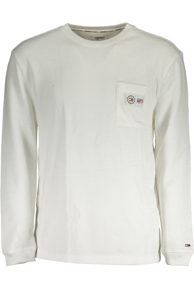 2688TOMMY HILFIGER MAGLIA UOMO BIANCO