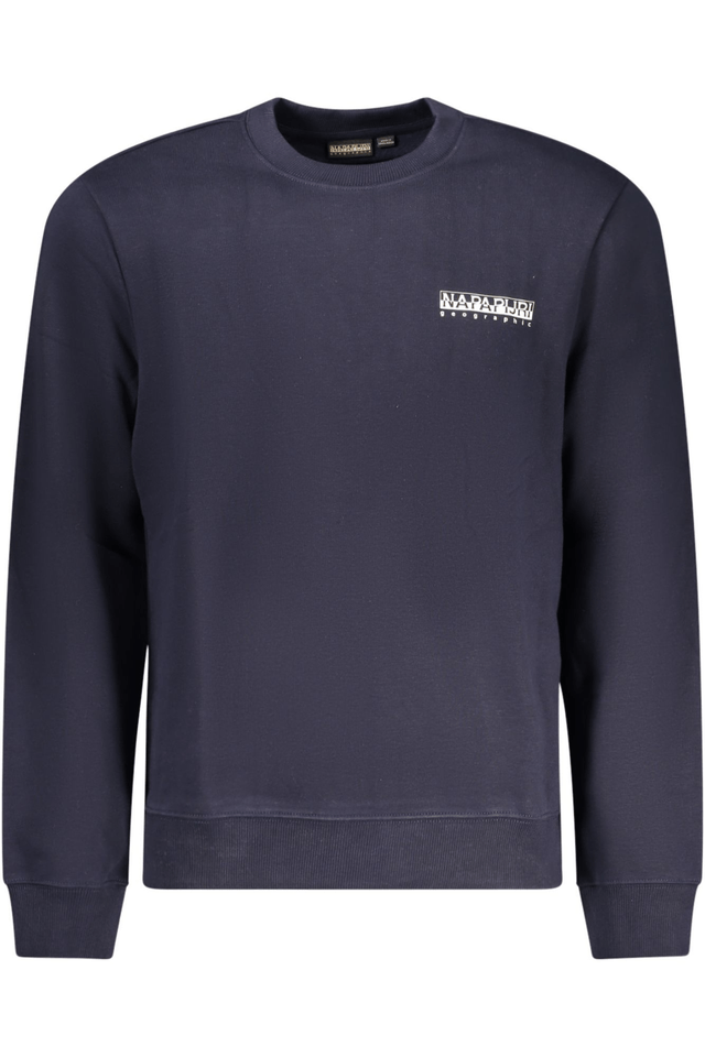 10366NAPAPIJRI FELPA SENZA ZIP UOMO BLU
