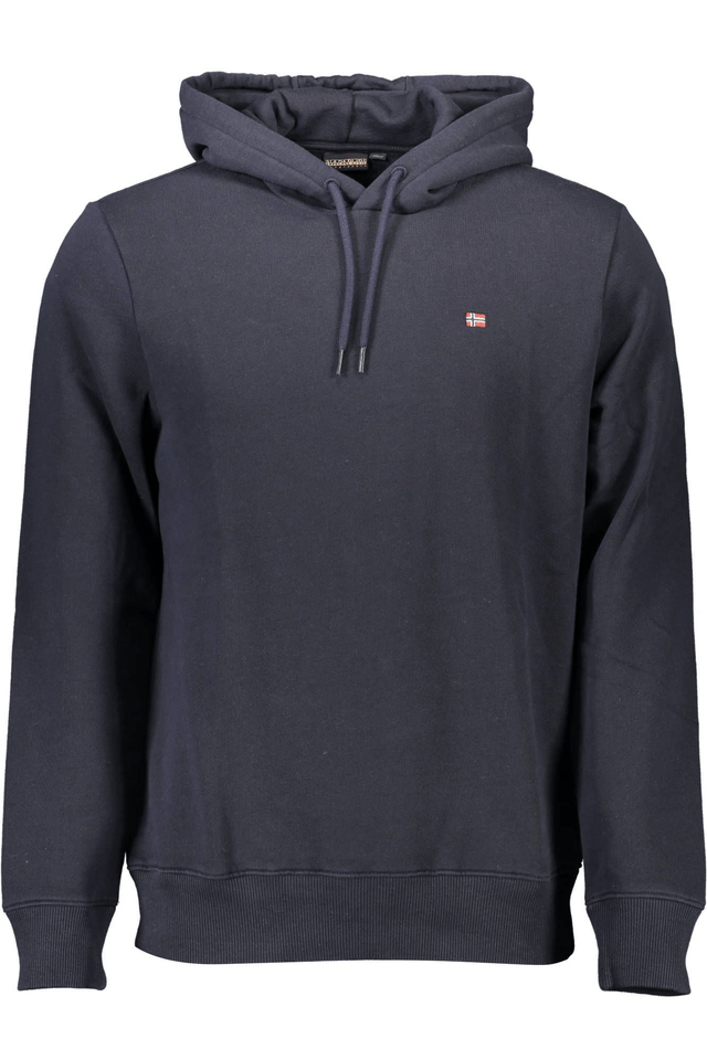 1058NAPAPIJRI FELPA SENZA ZIP UOMO BLU