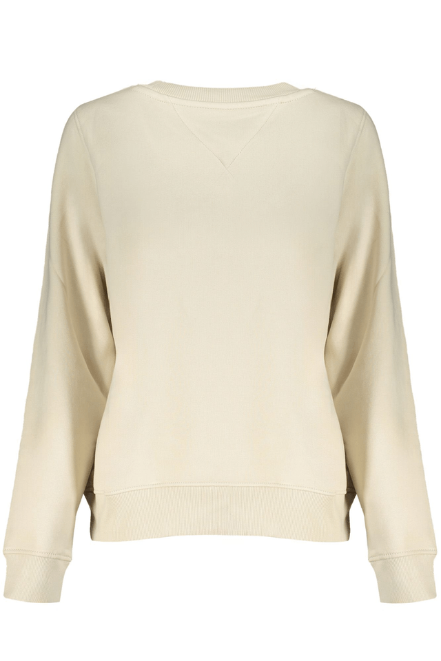 9837TOMMY HILFIGER FELPA SENZA ZIP DONNA BEIGE