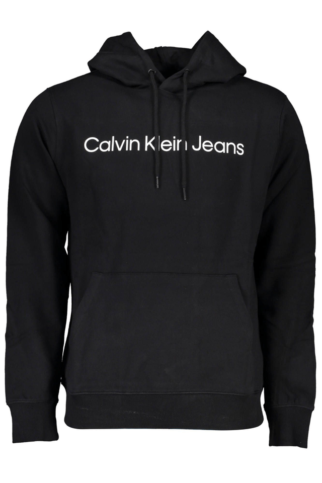 6406CALVIN KLEIN FELPA SENZA ZIP UOMO NERO