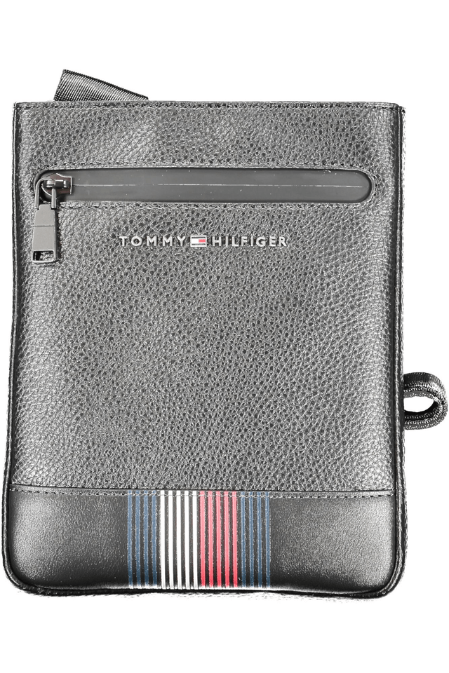 9480TOMMY HILFIGER TRACOLLA UOMO NERO