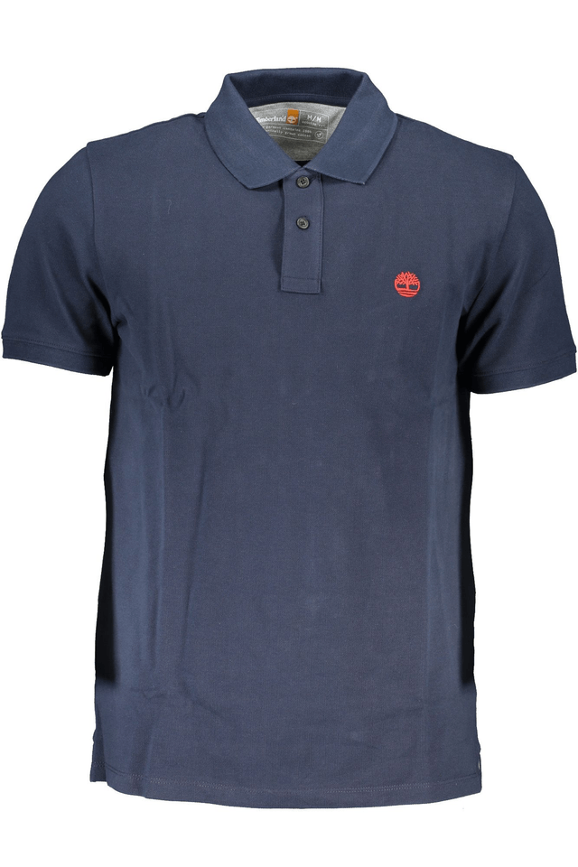 8211TIMBERLAND POLO MANICHE CORTE UOMO BLU