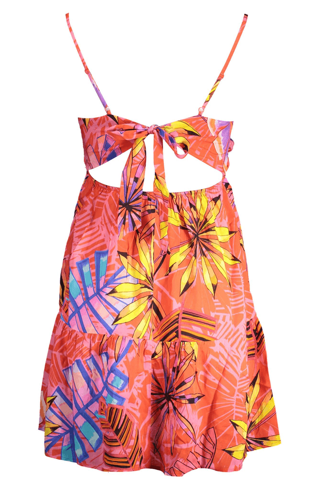 3393DESIGUAL ABITO CORTO DONNA ROSSO