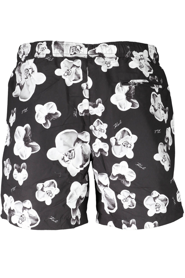 314KARL LAGERFELD BEACHWEAR COSTUME PARTE SOTTO UOMO NERO