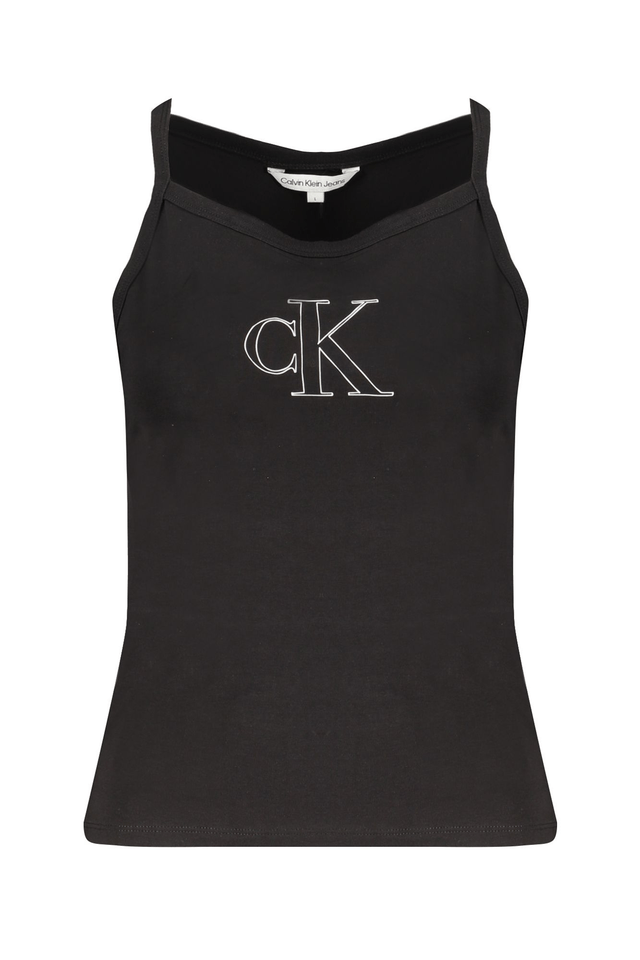 9775CALVIN KLEIN CANOTTA DONNA NERO