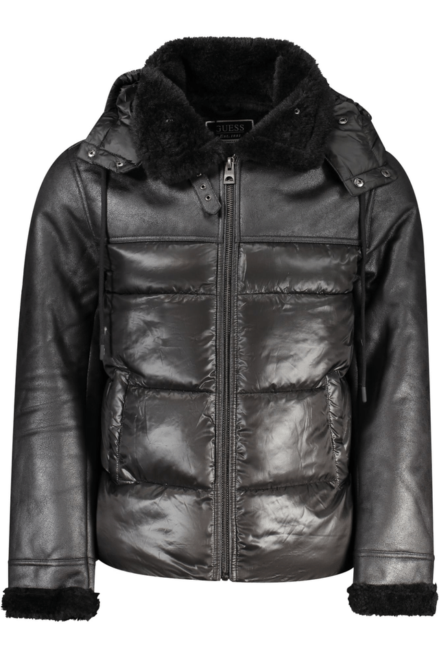 10323GUESS JEANS GIUBBOTTO UOMO NERO