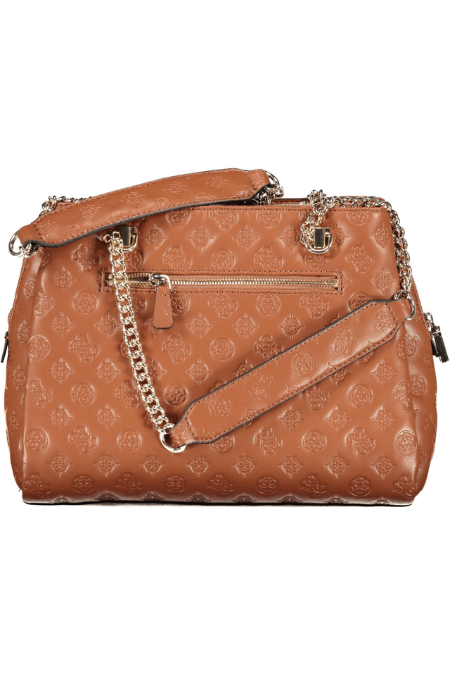 2756GUESS JEANS BORSA DONNA MARRONE