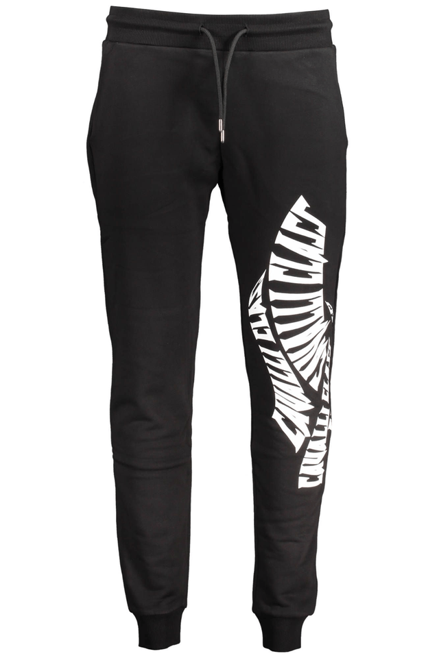 4138CAVALLI CLASS PANTALONE UOMO NERO