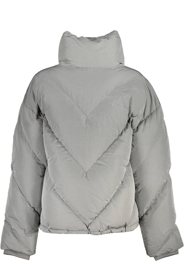 4512K-WAY GIUBBOTTO DONNA GRIGIO