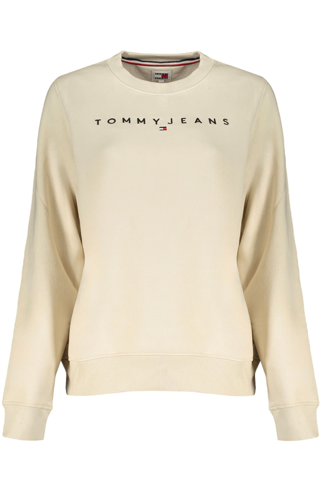 TOMMY HILFIGER FELPA SENZA ZIP DONNA BEIGE