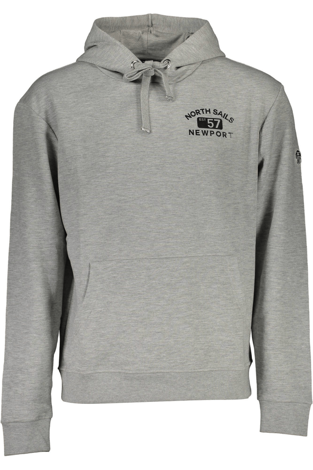 2416NORTH SAILS FELPA SENZA ZIP UOMO GRIGIO