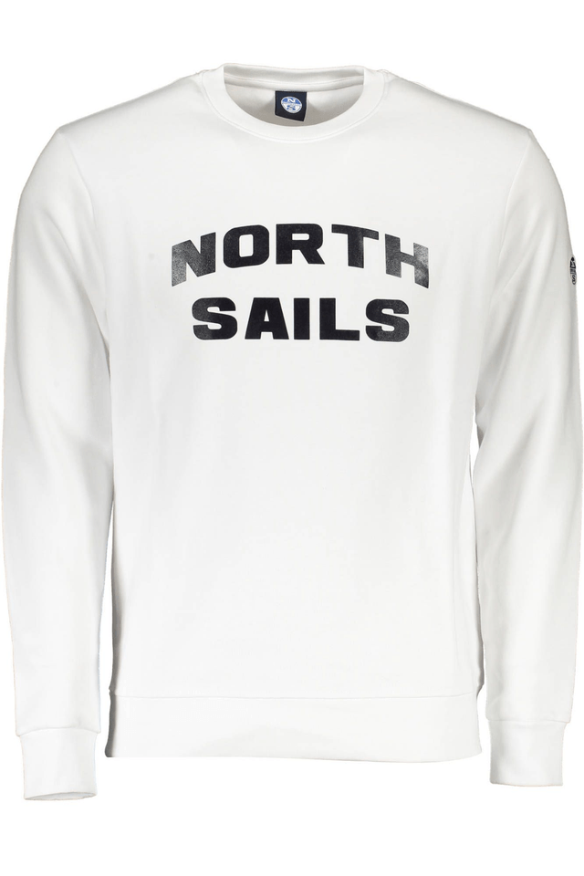 2411NORTH SAILS FELPA SENZA ZIP UOMO BIANCO