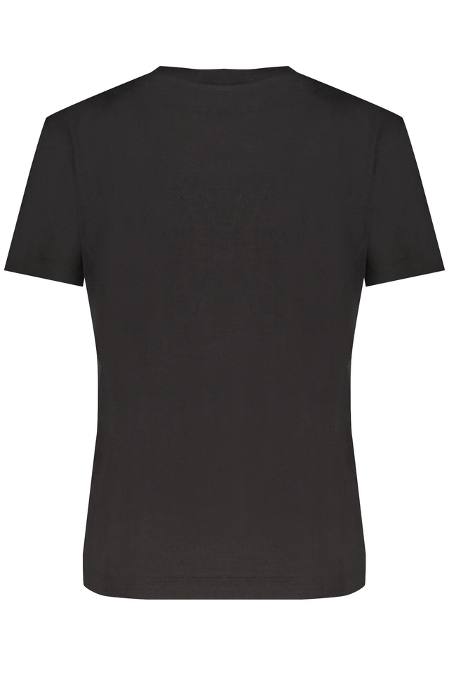 9779CALVIN KLEIN T-SHIRT MANICHE CORTE DONNA NERO