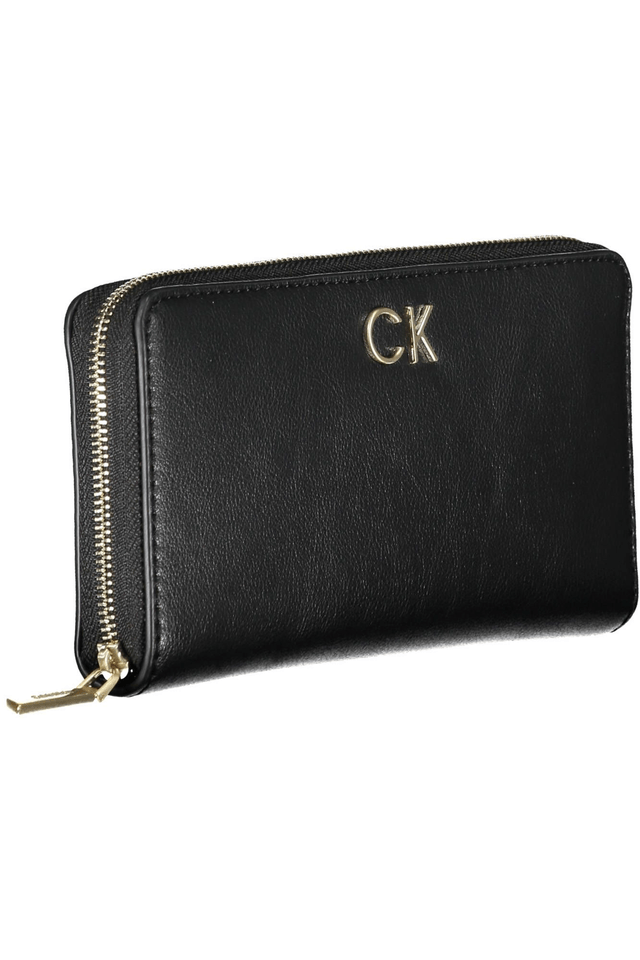 6428CALVIN KLEIN PORTAFOGLIO DONNA NERO