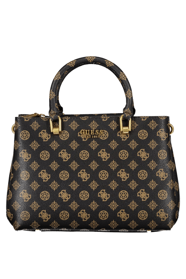 6859GUESS JEANS BORSA DONNA MARRONE