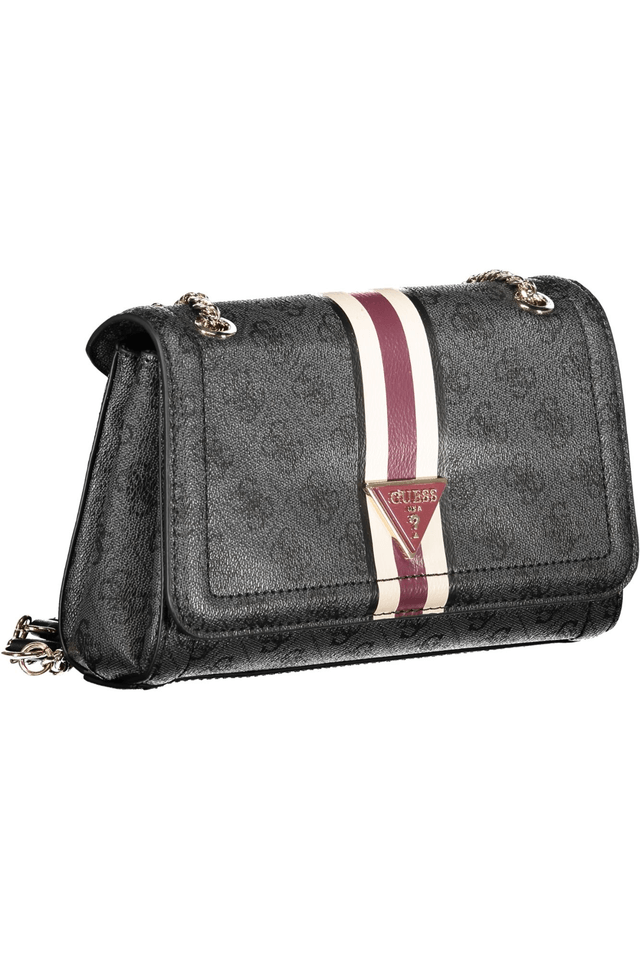 10441GUESS JEANS BORSA DONNA NERO