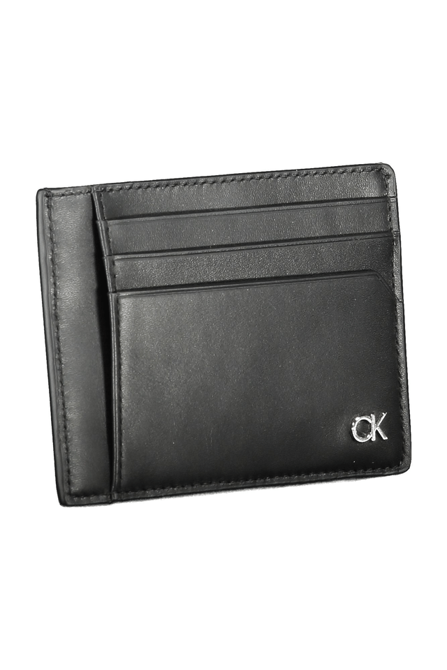 9349CALVIN KLEIN PORTAFOGLIO UOMO NERO