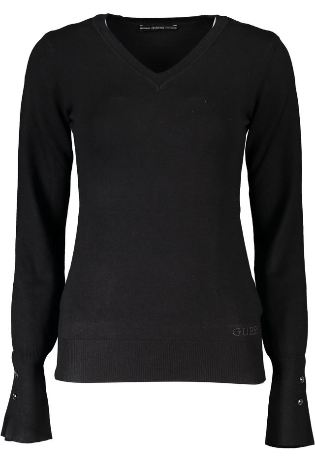 7533GUESS JEANS MAGLIA DONNA NERO