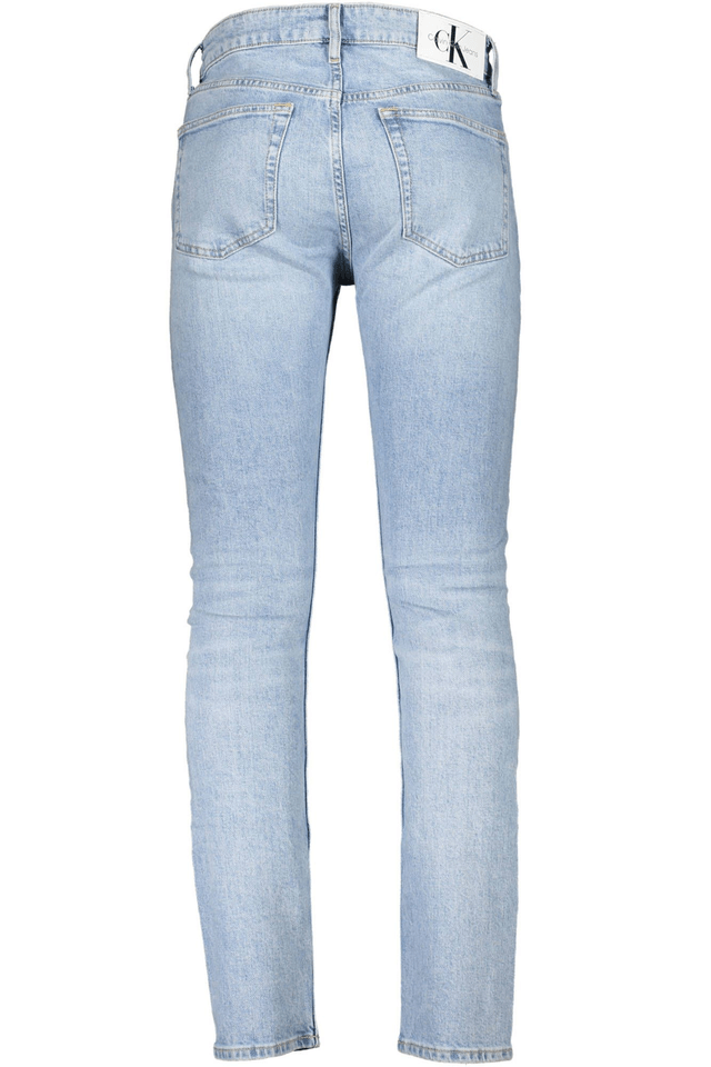 4189CALVIN KLEIN JEANS DENIM UOMO AZZURRO