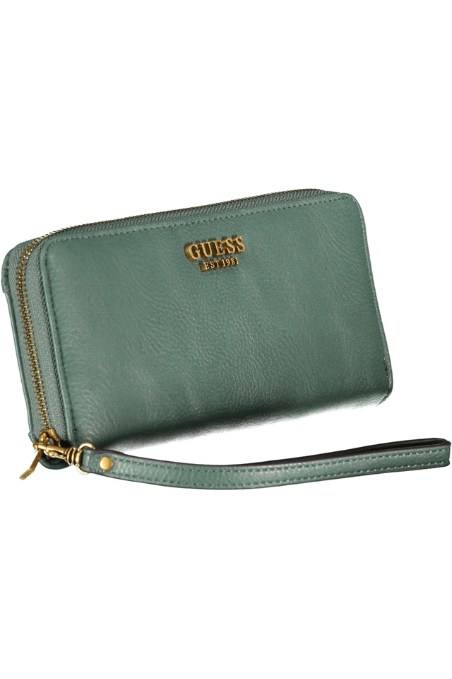 5067GUESS JEANS PORTAFOGLIO DONNA VERDE