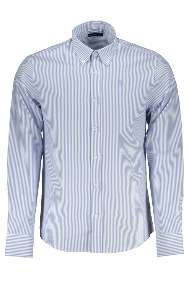 8727NORTH SAILS CAMICIA MANICHE LUNGHE UOMO AZZURRO
