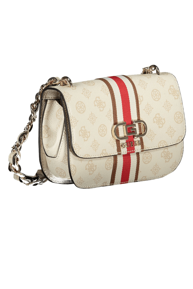 9223GUESS JEANS BORSA DONNA BEIGE