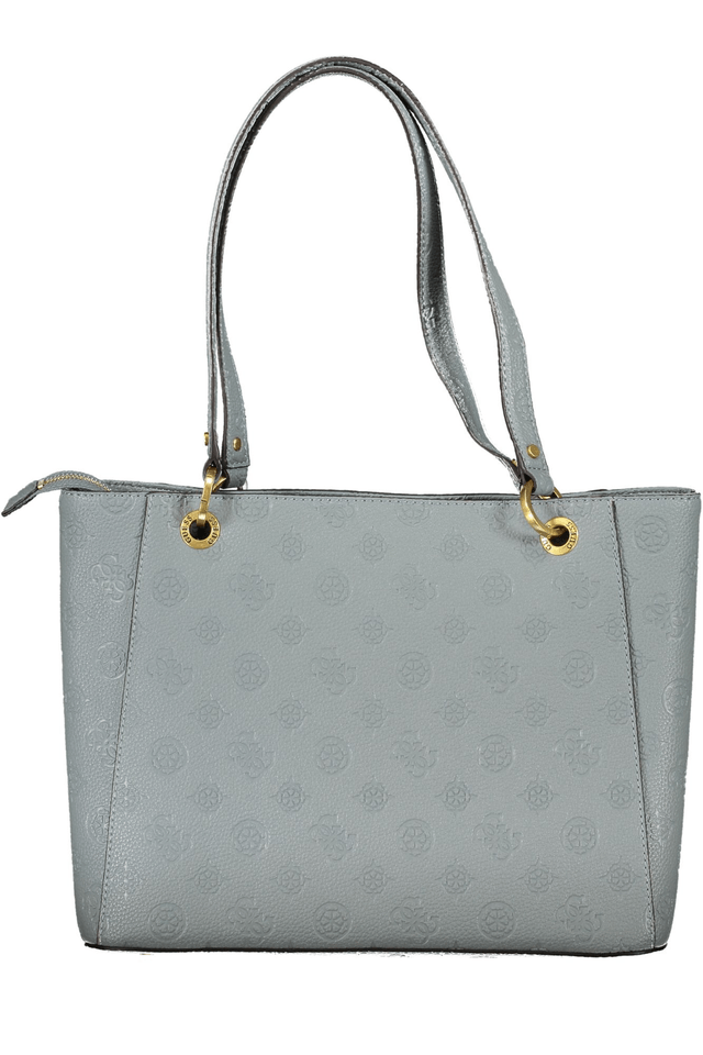 6867GUESS JEANS BORSA DONNA AZZURRO