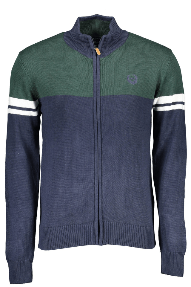 2327GIAN MARCO VENTURI CARDIGAN UOMO BLU
