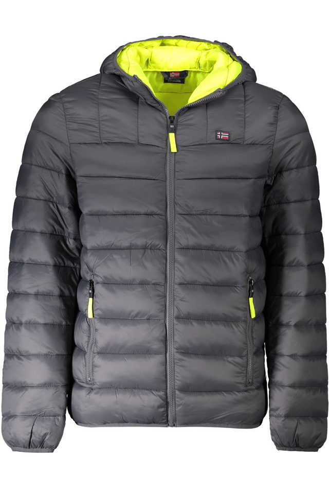 10299NORWAY 1963 GIUBBOTTO UOMO GRIGIO