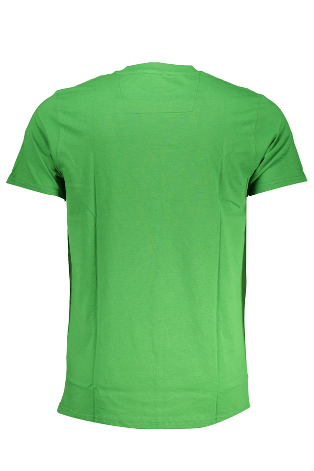 7863CAVALLI CLASS T-SHIRT MANICHE CORTE UOMO VERDE