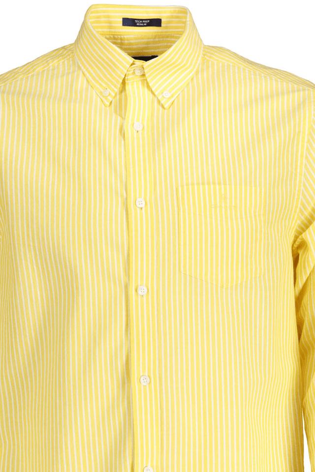 511GANT CAMICIA MANICHE LUNGHE UOMO GIALLO